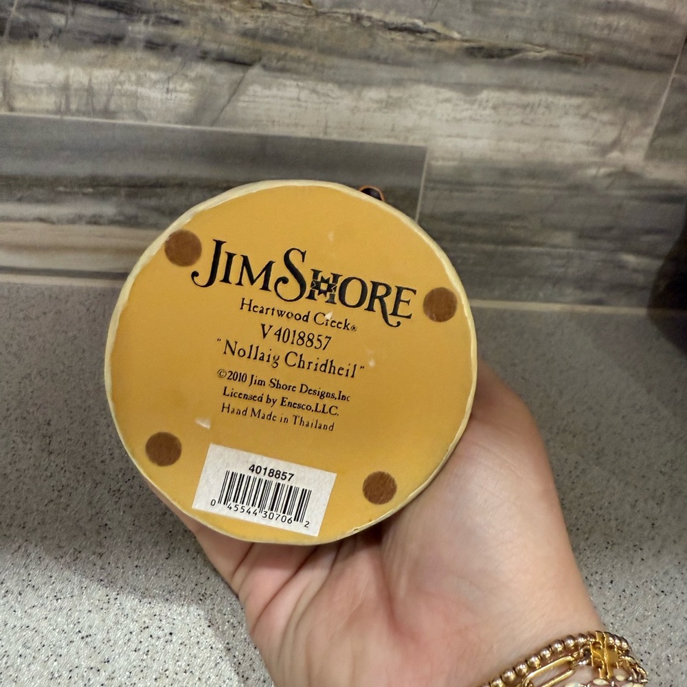 NWT Jim Shore Heartwood Creek Scottish Santa - Picture 3 of 3